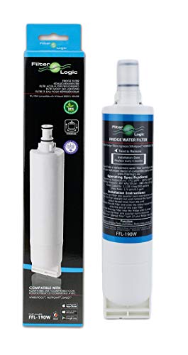 FilterLogic FFL-190W Kühlschrank-Wasserfilter kompatibel mit Whirlpool 4396508, 4396510, Maytag, KitchenAid, Hotpoint, SBS002, SBS003, SBS200, S20BRS, EDR5RXD1; 461950271171; 481281729632 - 1 Stück FilterLogic FFL-190W Kühlschrank-Wasserfilter kompatibel mit Whirlpool 4396508, 4396510, Maytag, KitchenAid, Hotpoint, SBS002, SBS003, SBS200, S20BRS, EDR5RXD1; 461950271171; 481281729632 - 1 Stück von Filterlogic