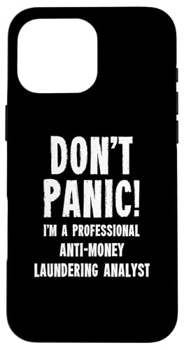 Analyst zur Bekämpfung der Geldwäsche Hülle für iPhone 16 Pro Max von Financial Services Staff Gifts & T-Shirts