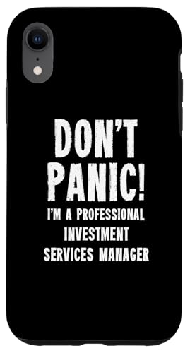 Manager für Anlagedienstleistungen Hülle für iPhone XR Manager für Anlagedienstleistungen Hülle für iPhone XR von Financial Services Staff Gifts & T-Shirts