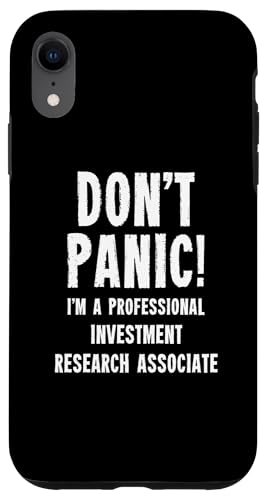 Mitarbeiter im Bereich Investment Research Hülle für iPhone XR Mitarbeiter im Bereich Investment Research Hülle für iPhone XR von Financial Services Staff Gifts & T-Shirts