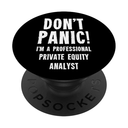 Private-Equity-Analyst PopSockets Klebender PopGrip Private-Equity-Analyst PopSockets Klebender PopGrip von Financial Services Staff Gifts & T-Shirts