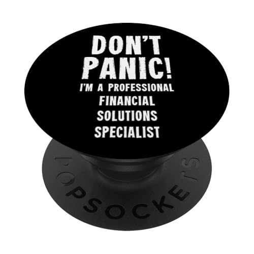 Spezialist für Finanzlösungen PopSockets Klebender PopGrip Spezialist für Finanzlösungen PopSockets Klebender PopGrip von Financial Services Staff Gifts & T-Shirts