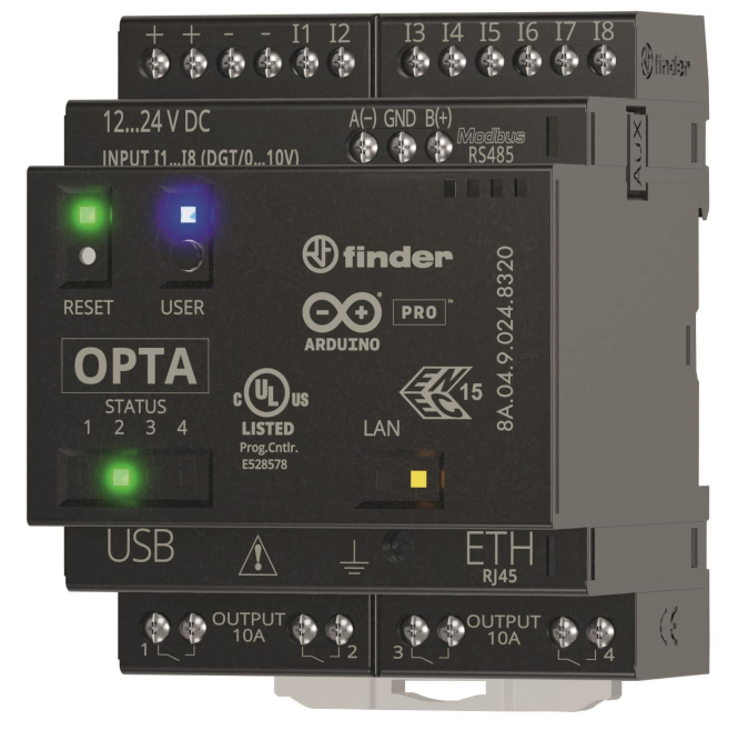 Finder OPTA Advanced 8A.04.9.024.8320 Programmierbares Logikrelais Serie 8A Finder OPTA Advanced 8A.04.9.024.8320 Programmierbares Logikrelais Serie 8A von Finder GmbH