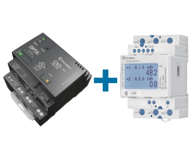 Finder Opta Bundle 00K.167 Energiemonitoring Drehstromzähler von Finder GmbH