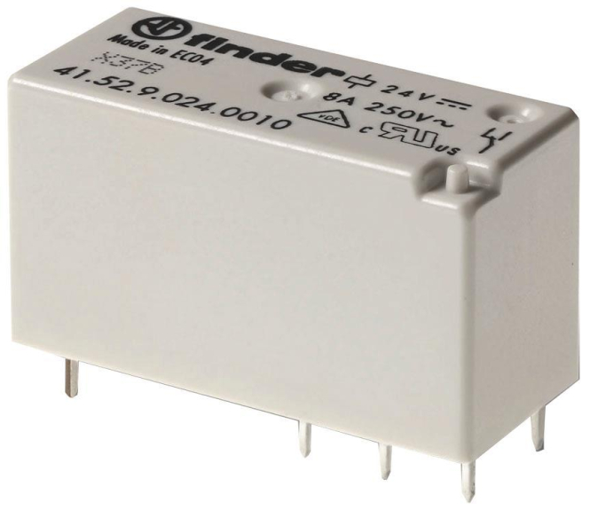 Finder Steck-/Printrelais 41.52.9.024.0010 2W 8A 24VDC Finder Steck-/Printrelais 41.52.9.024.0010 2W 8A 24VDC von Finder GmbH