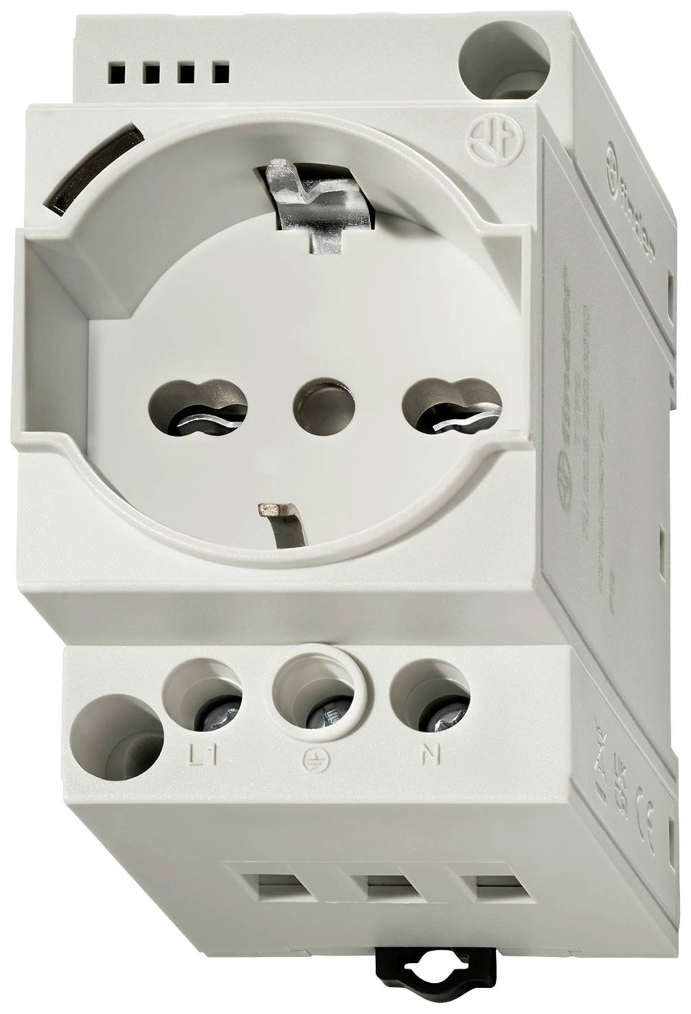 Finder Steckdose grau 7U.00.8.230.0010 m.LED-Anzeige f.Schaltschrank REG von Finder GmbH