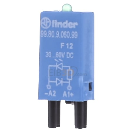 99.80.9.060.99  (10 Stück) - LED gn + Diode 28..60VDC f.Fas. 94.82/83/84 99.80.9.060.99 von Finder