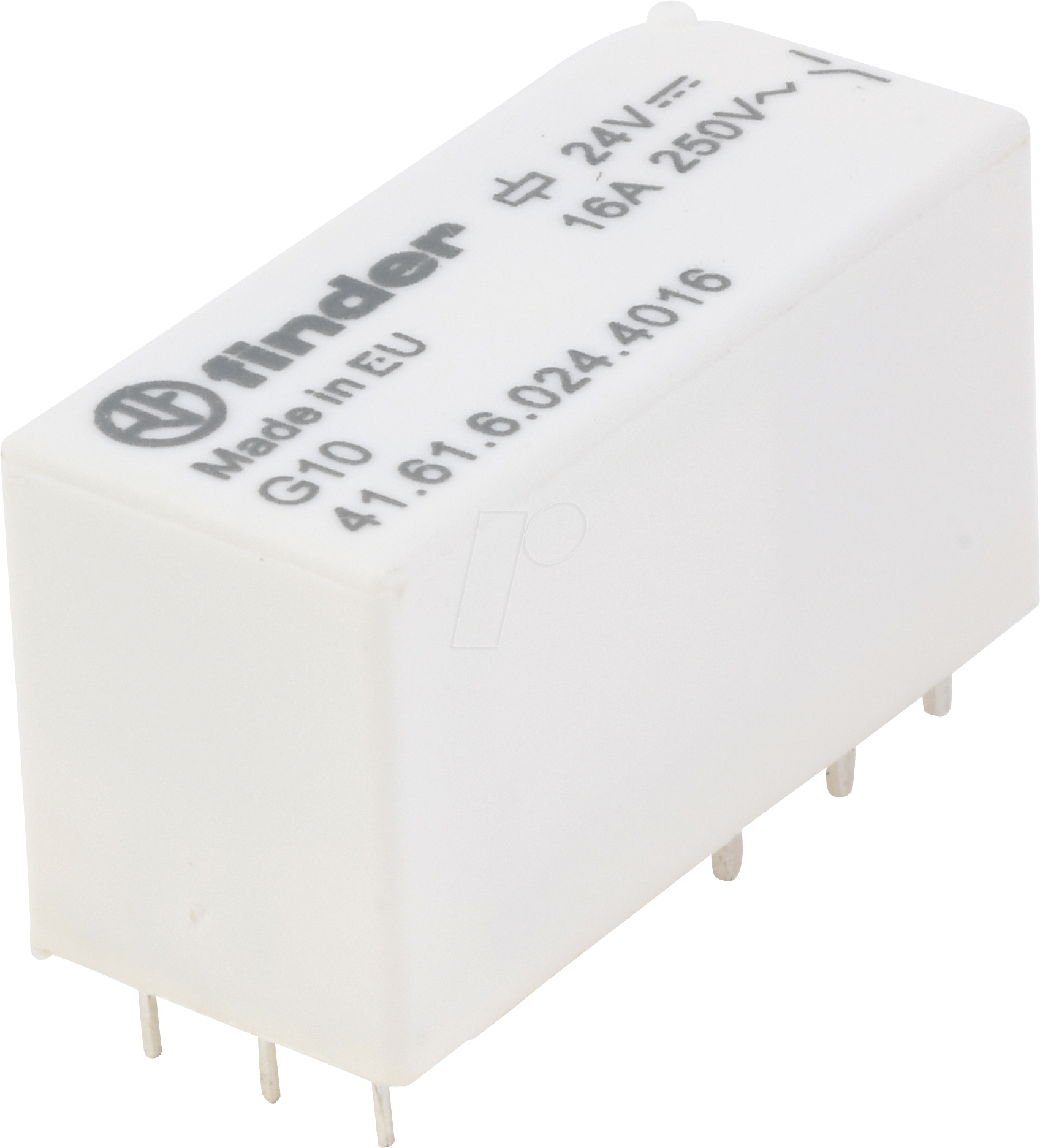 FIN 41.61.6W 24V - Printrelais - bistabil, 1 Wechsler, 24 V DC von Finder