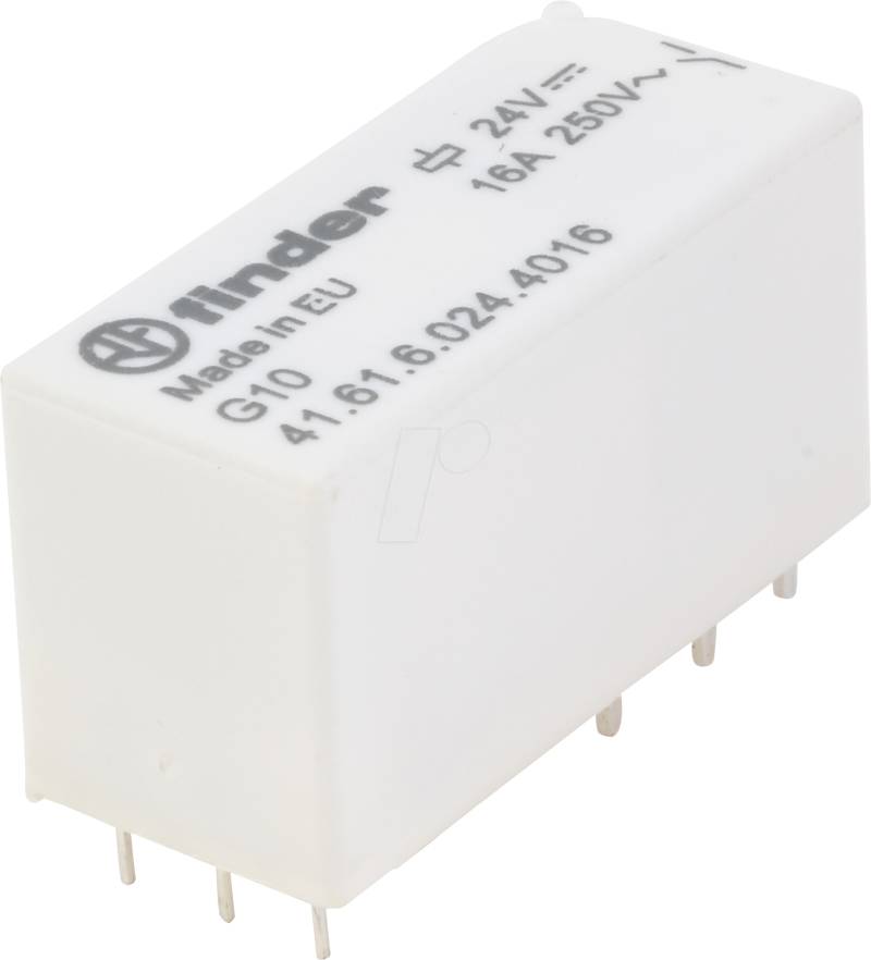 FIN 41.61.6W 24V - Printrelais - bistabil, 1 Wechsler, 24 V DC von Finder