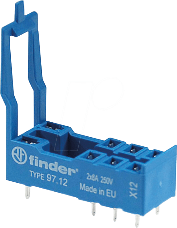 FIN 97.12 - Relaissockel - FIN 46.52, blau von Finder