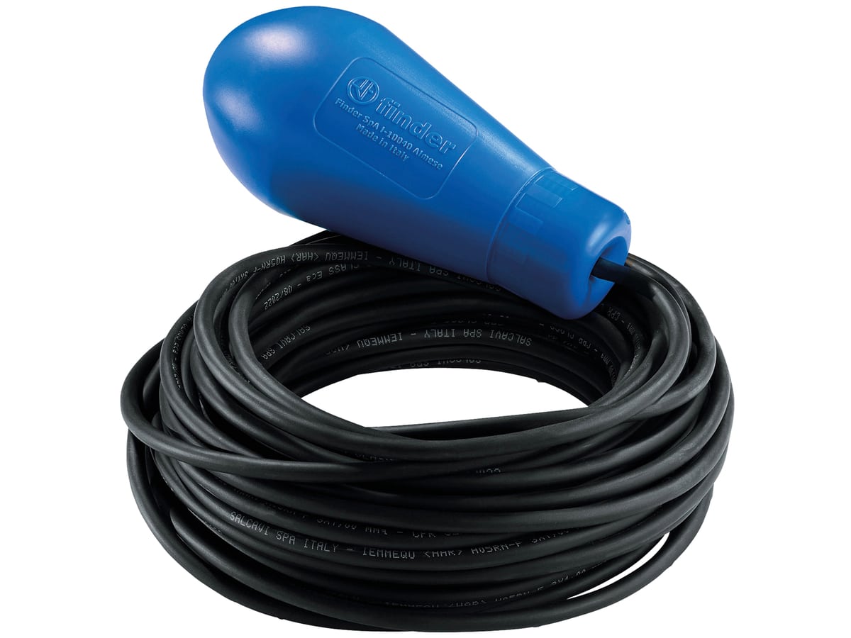 FINDER Schwimmerschalter 72.B1.1.000.2001, für Pumpenstationen, 20 m FINDER Schwimmerschalter 72.B1.1.000.2001, für Pumpenstationen, 20 m von Finder