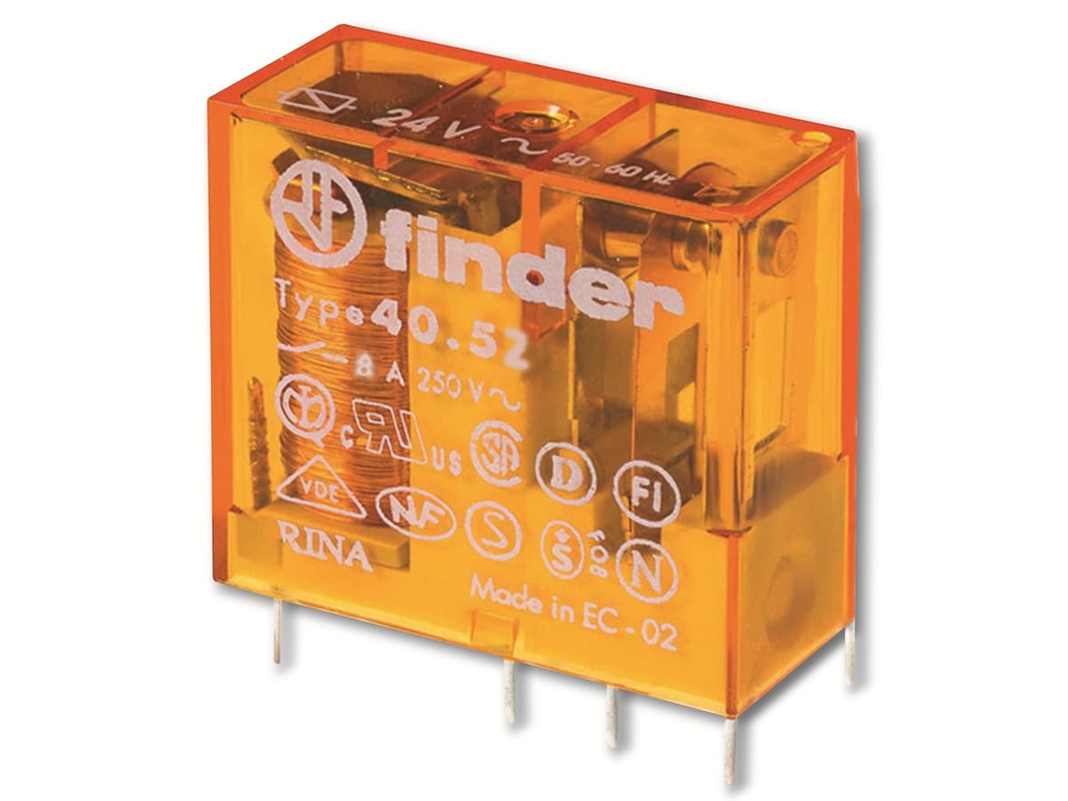 FINDER Steck-/Printrelais 40.52.8.012.0000 von Finder