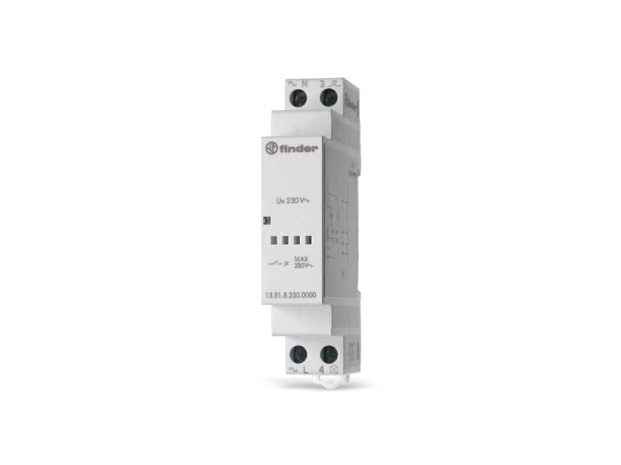 FINDER Stromstoß-Schalter 13.81.8.230.0000, 230V~ von Finder