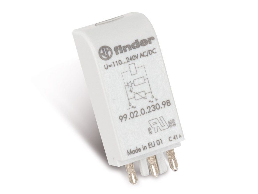 FINDER Varistor-/LED-Modul 99.02.0.230.98 von Finder