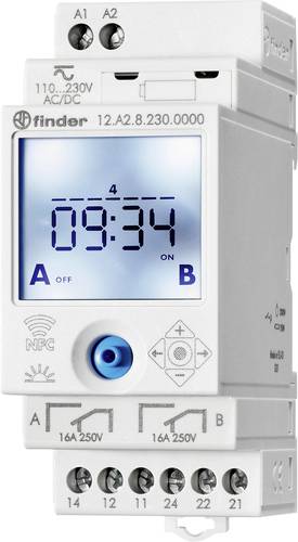 Finder 12.A2.0.024.0000 Zeitschaltuhr Wochenprogramm, Tagesprogramm IP20 Astro-Funktion, Urlaubsprog Finder 12.A2.0.024.0000 Zeitschaltuhr Wochenprogramm, Tagesprogramm IP20 Astro-Funktion, Urlaubsprog von Finder