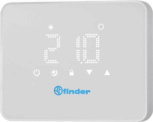 Finder 1T.91.9.003.0000 1T.91.9.003.0000 Raumthermostat Aufputz Tagesprogramm 1St. von Finder