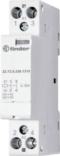Finder 22.72.0.012.1310 Installationsschütz 2 Schließer 230 V/AC, 400 V/AC 1St. von Finder