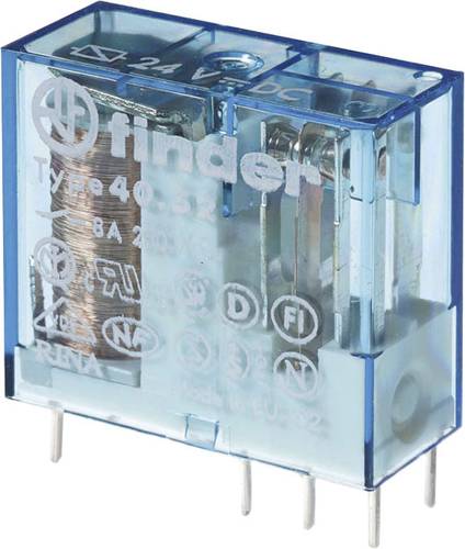 Finder 40.52.7.024.0300 Printrelais 24 V/DC 8A 2 Schließer 50St. Finder 40.52.7.024.0300 Printrelais 24 V/DC 8A 2 Schließer 50St. von Finder