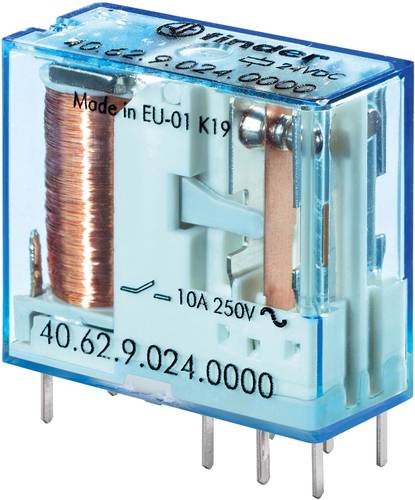 Finder 40.62.9.024.0000 Printrelais 24 V/DC 10A 2 Wechsler 1St. von Finder
