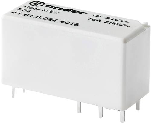Finder 41.61.6.012.4016 Printrelais 12 V/DC 16A 1 Wechsler 20 St. Tube von Finder