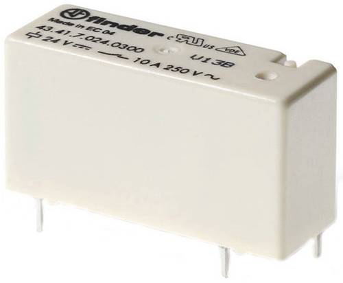 Finder 43.41.7.006.2000 Printrelais 6 V/DC 10A 1 Wechsler 20 St. Tube Finder 43.41.7.006.2000 Printrelais 6 V/DC 10A 1 Wechsler 20 St. Tube von Finder