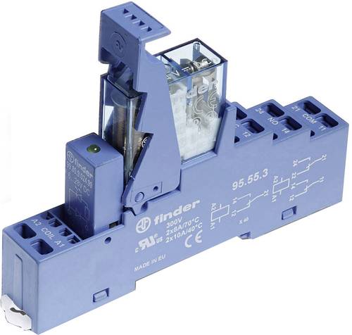 Finder 49.72.7.024.0050 Relaisbaustein Nennspannung: 24 V/DC 2 Wechsler Tray 10St. Finder 49.72.7.024.0050 Relaisbaustein Nennspannung: 24 V/DC 2 Wechsler Tray 10St. von Finder