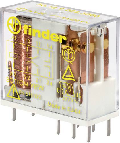 Finder 50.12.9.005.5000 Printrelais 5 V/DC 8A 2 Wechsler 50St. Finder 50.12.9.005.5000 Printrelais 5 V/DC 8A 2 Wechsler 50St. von Finder