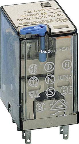 Finder 55.32.9.024.0070 Steckrelais 24 V/DC 10A 2 Wechsler 10St. von Finder