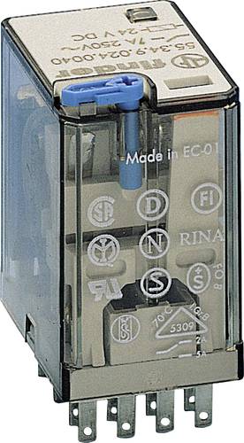 Finder 55.34.9.220.0000 Steckrelais 220 V/DC 7A 4 Wechsler 10St. Finder 55.34.9.220.0000 Steckrelais 220 V/DC 7A 4 Wechsler 10St. von Finder