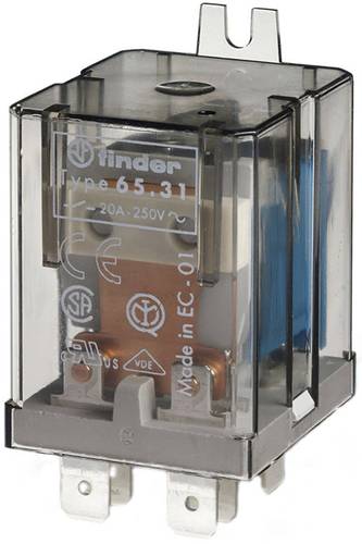 Finder 65.31.9.024.0000 Steckrelais 24 V/DC 20A 1 Öffner, 1 Schließer 1St. Finder 65.31.9.024.0000 Steckrelais 24 V/DC 20A 1 Öffner, 1 Schließer 1St. von Finder