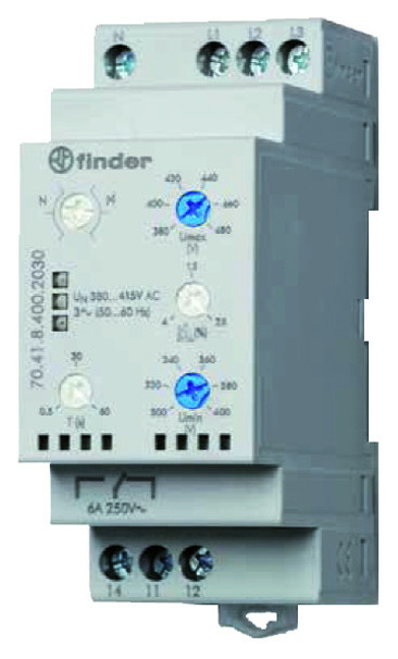 Finder 70.41.8.4002030 MF-3-Phasenüberwachung von Finder