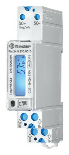 Finder 7M.24.8.230.0010 Energiezähler LCD MID Finder 7M.24.8.230.0010 Energiezähler LCD MID von Finder