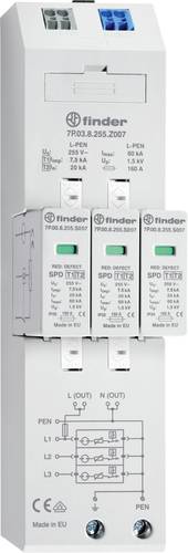 Finder 7P.03.8.255.Z007 7P.03.8.255.Z007 Überspannungsableiter 20 kA 1St. Finder 7P.03.8.255.Z007 7P.03.8.255.Z007 Überspannungsableiter 20 kA 1St. von Finder