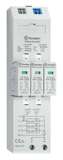 Finder 7P.04.8.255.Z007 Kombiableiter Typ 1+2 Finder 7P.04.8.255.Z007 Kombiableiter Typ 1+2 von Finder