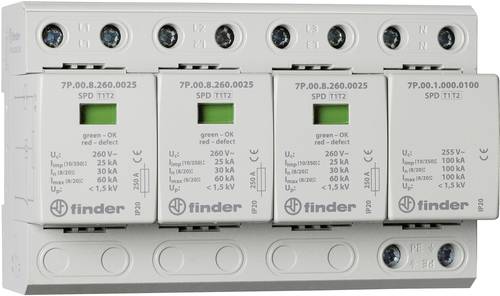 Finder 7P.04.8.260.1025 7P.04.8.260.1025 Überspannungsschutz-Ableiter 30 kA 1St. Finder 7P.04.8.260.1025 7P.04.8.260.1025 Überspannungsschutz-Ableiter 30 kA 1St. von Finder
