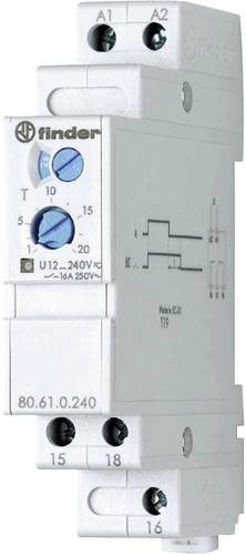 Finder 80.61.0.240.0000-10 80.61.0.240.0000 Zeitrelais Monofunktional 10 St. Zeitbereich: 0.1 - 20s Finder 80.61.0.240.0000-10 80.61.0.240.0000 Zeitrelais Monofunktional 10 St. Zeitbereich: 0.1 - 20s von Finder