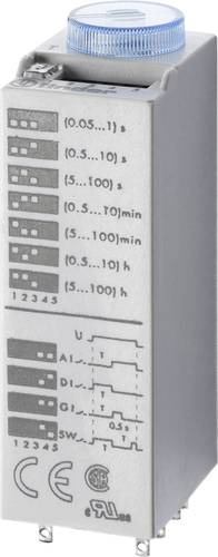 Finder 85.04.0.125.0000 85.04.0.125.0000 Zeitrelais 125V DC/AC 1 St. Zeitbereich: 0.05 - 360000s 4 W von Finder