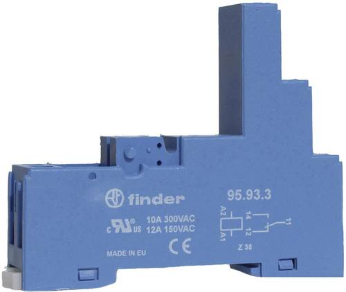 Finder 95.93.3 Relaissockel 40.31 (L x B x H) 81.9 x 15.5 x 64.8mm 1St. von Finder