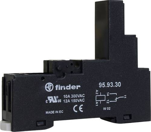 Finder 95.93.30 Relaissockel (L x B x H) 64.8 x 15.5 x 81.9mm 10St. von Finder