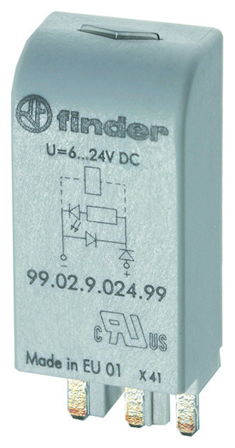 Finder 99.02.0.024.98 EMV-Modul 6 ... 24VAC/DC von Finder