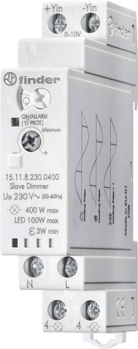 Finder Dimmer für Hutschiene 10 St. 15.11.8.230.0400 Betriebsspannung:230 V/AC von Finder