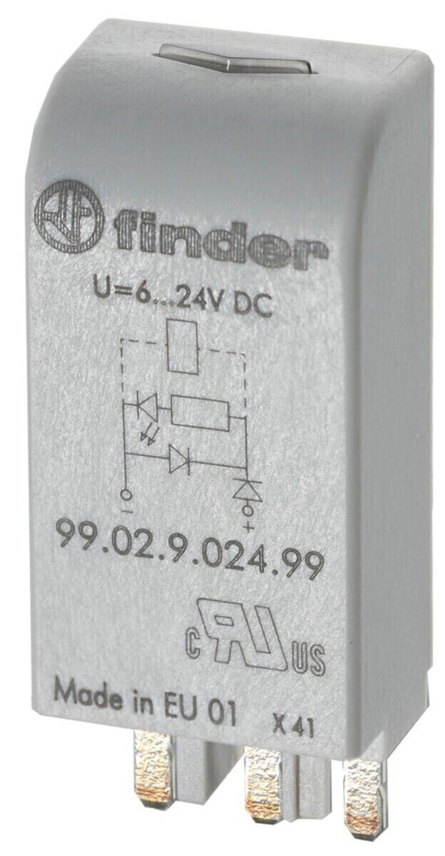 Finder Freilaufdiode 6..220VDC 99.02.3.000.00 9902300000 von Finder
