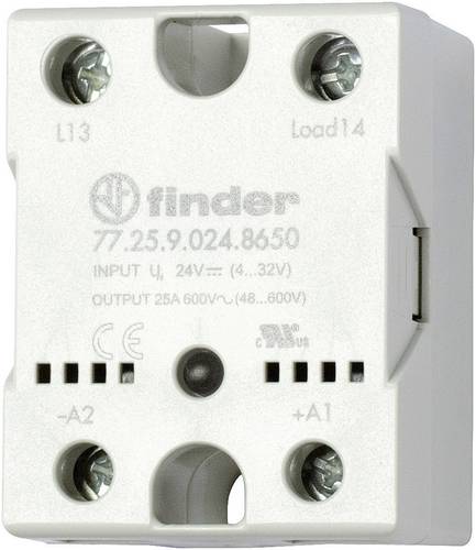 Finder Halbleiterrelais 77.25.9.024.8250-5 25A Schaltspannung (max.): 240 V/AC Nullspannungsschalten von Finder