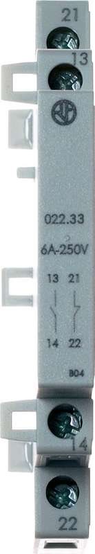 Finder Hilfsschalter, Serie 022 022.33 2 Schließer Max. 6 A (022.33) von Finder