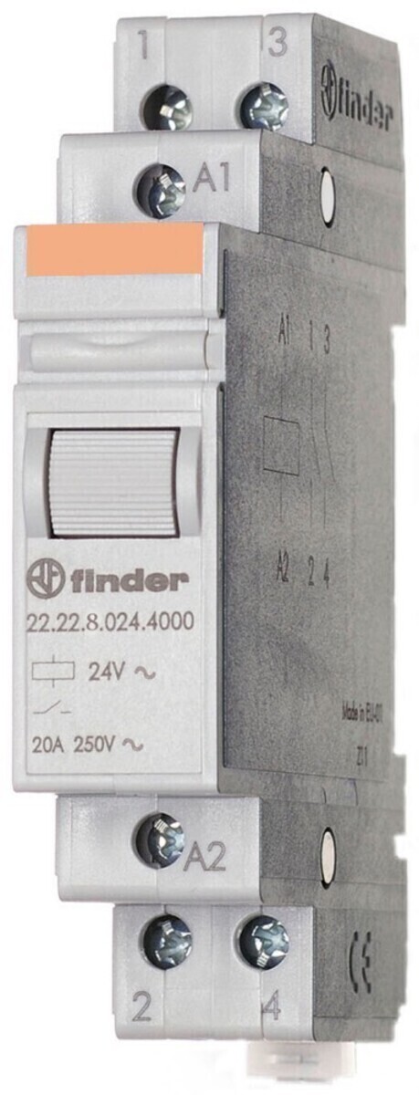 Finder Installationsrelais 22.22.8.012.4000 222280124000 Finder Installationsrelais 22.22.8.012.4000 222280124000 von Finder