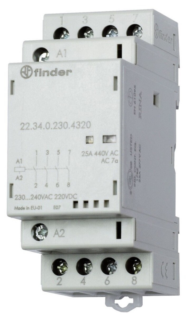 Finder Installationsschütz 22.34.0.230.4320 223402304320 von Finder