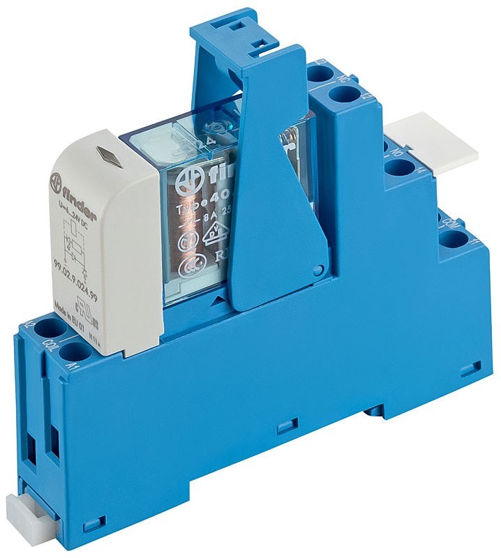 Finder Koppelrelais 24VDC 2W 8A 48.52.7.024.0050 485270240050 Finder Koppelrelais 24VDC 2W 8A 48.52.7.024.0050 485270240050 von Finder