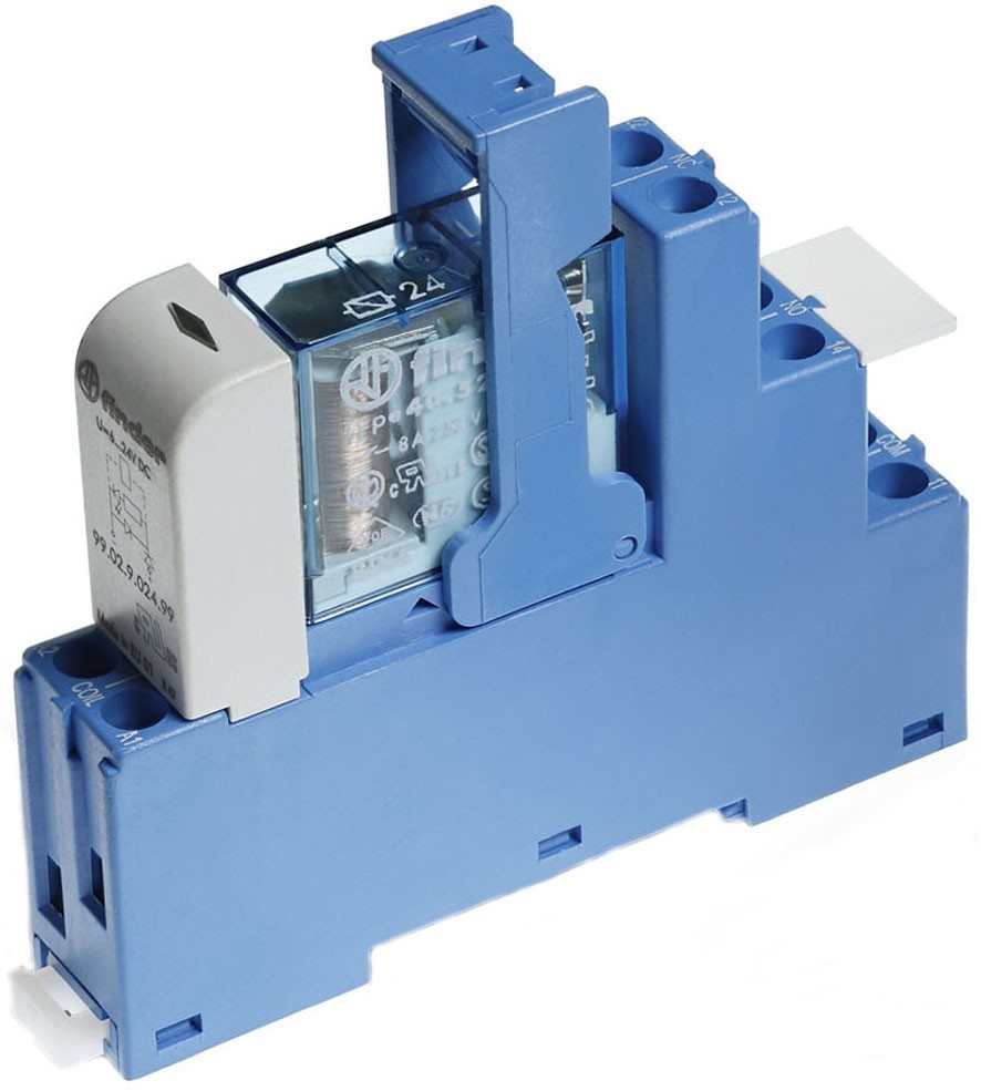 Finder Koppelrelais 24VDC 2W 8A 48.52.9.024.0050 485290240050 Finder Koppelrelais 24VDC 2W 8A 48.52.9.024.0050 485290240050 von Finder