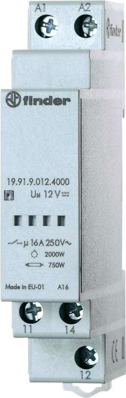 Finder Leistungsmodul für Dämmerungsschalter 11.91, Serie 19.91.9.012.4000 19.91.9.012.4000 12 V/DC 1 Wechsler (AC1, 23 (19.91.9.012.4000) von Finder