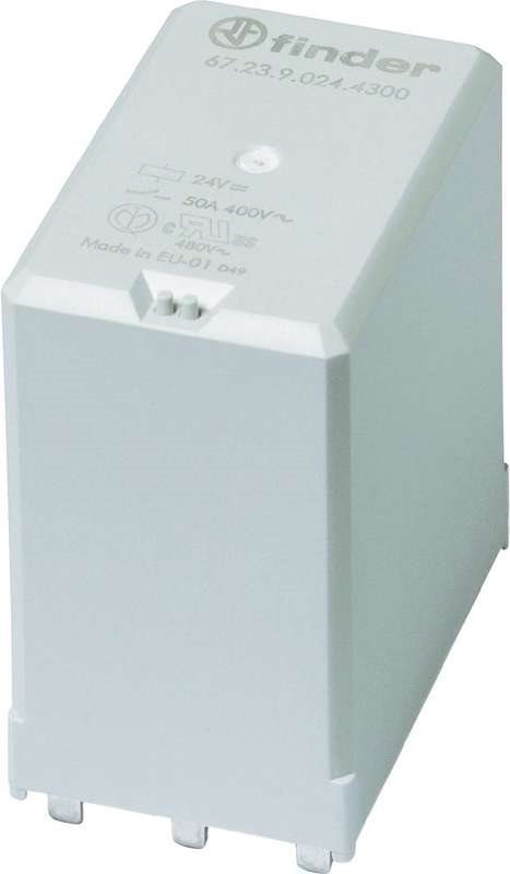 Finder Printrelais 12 V/DC 50 A 3 Schließer 67.23.9.012.4300 1 St. (67.23.9.012.4300) von Finder
